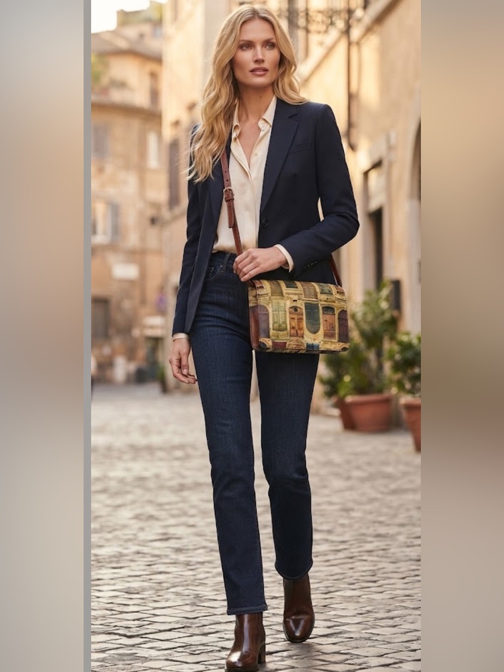 PATRICIA NASH ‘DOORWAYS OF ITALY’ CROSSBODY CONVERTIBLE PURSE